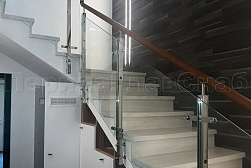 Ограждения лестничных маршей в Самаре. Готовые проекты ПерилаГлавСнаб - фото 11 Ограждения лестничных маршей в Самаре. Готовые проекты ПерилаГлавСнаб - фото 11