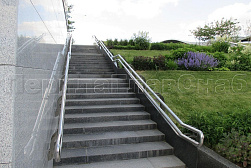 Перила для лестниц из металла в Самаре. Готовые проекты ПерилаГлавСнаб - фото 4