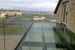 Стеклянные перила для балконов в Самаре. Готовые проекты ПерилаГлавСнаб - фото 25