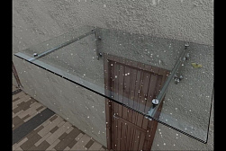 Консольные козырьки и навесы в Самаре. Готовые проекты ПерилаГлавСнаб - фото 12