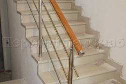 Хромированные перила в Самаре. Готовые проекты ПерилаГлавСнаб - фото 5