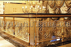 Латунные перила под золото в Самаре. Готовые проекты ПерилаГлавСнаб - фото 17 Латунные перила под золото в Самаре. Готовые проекты ПерилаГлавСнаб - фото 17