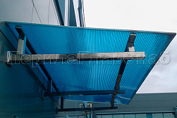 Консольные козырьки и навесы в Самаре. Готовые проекты ПерилаГлавСнаб - фото 6