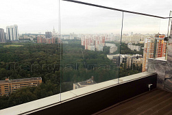 Цельностеклянные ограждения для крыш в Самаре. Готовые проекты ПерилаГлавСнаб - фото 13