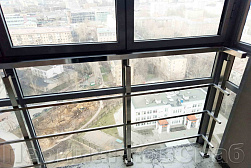 Ограждение на окна из нержавеющей стали в Самаре. Готовые проекты ПерилаГлавСнаб - фото 19