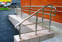 Поручни для инвалидов из нержавеющей стали в Самаре. Готовые проекты ПерилаГлавСнаб - фото 16 Поручни для инвалидов из нержавеющей стали в Самаре. Готовые проекты ПерилаГлавСнаб - фото 16