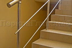 Перила и ограждения из нержавеющей стали с двумя ригелями в Самаре. Готовые проекты ПерилаГлавСнаб - фото 9