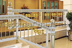 Латунные перила под золото в Самаре. Готовые проекты ПерилаГлавСнаб - фото 18 Латунные перила под золото в Самаре. Готовые проекты ПерилаГлавСнаб - фото 18