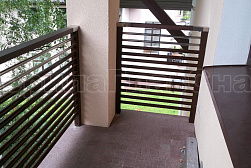 Перила и ограждения из нержавейки и дерева в Самаре. Готовые проекты ПерилаГлавСнаб - фото 11