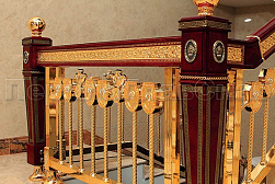 Латунные перила под золото в Самаре. Готовые проекты ПерилаГлавСнаб - фото 4 Латунные перила под золото в Самаре. Готовые проекты ПерилаГлавСнаб - фото 4