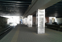 Облицовка колонн нержавеющей сталью в Самаре. Готовые проекты ПерилаГлавСнаб - фото 8