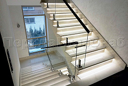 Ограждения лестничных маршей в Самаре. Готовые проекты ПерилаГлавСнаб - фото 1 Ограждения лестничных маршей в Самаре. Готовые проекты ПерилаГлавСнаб - фото 1