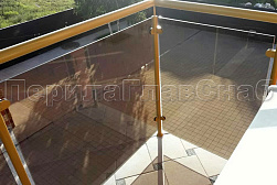 Стеклянные перила для балконов в Самаре. Готовые проекты ПерилаГлавСнаб - фото 9