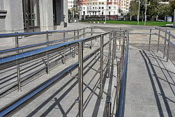 Поручни для инвалидов из нержавеющей стали в Самаре. Готовые проекты ПерилаГлавСнаб - фото 2 Поручни для инвалидов из нержавеющей стали в Самаре. Готовые проекты ПерилаГлавСнаб - фото 2