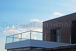 Перила и ограждения для террас в Самаре. Готовые проекты ПерилаГлавСнаб - фото 26