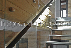 Поручни, перила и ограждения с подсветкой в Самаре. Готовые проекты ПерилаГлавСнаб - фото 22