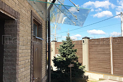 Стеклянные козырьки на вантах в Самаре. Готовые проекты ПерилаГлавСнаб - фото 17