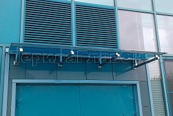 Консольные козырьки и навесы в Самаре. Готовые проекты ПерилаГлавСнаб - фото 7