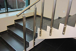 Перила и ограждения с вертикальным заполнением в Самаре. Готовые проекты ПерилаГлавСнаб - фото 13