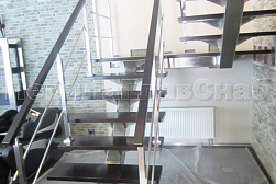 Ограждения для лестниц в Самаре. Готовые проекты ПерилаГлавСнаб - фото 28