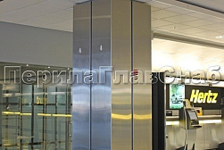 Облицовка колонн нержавеющей сталью в Самаре. Готовые проекты ПерилаГлавСнаб - фото 4