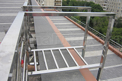 Ограждения для кровли из нержавеющей стали в Самаре. Готовые проекты ПерилаГлавСнаб - фото 12