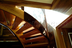 Стеклянные перила для винтовых лестниц в Самаре. Готовые проекты ПерилаГлавСнаб - фото 18