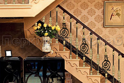Латунные перила под золото в Самаре. Готовые проекты ПерилаГлавСнаб - фото 10 Латунные перила под золото в Самаре. Готовые проекты ПерилаГлавСнаб - фото 10