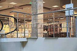 Ограждения из нержавеющей стали с тремя ригелями в Самаре. Готовые проекты ПерилаГлавСнаб - фото 4