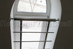 Ограждение на окна из нержавеющей стали в Самаре. Готовые проекты ПерилаГлавСнаб - фото 9