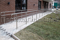 Хромированные перила в Самаре. Готовые проекты ПерилаГлавСнаб - фото 4