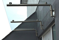 Консольные козырьки и навесы в Самаре. Готовые проекты ПерилаГлавСнаб - фото 4