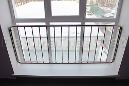 Ограждение на окна из нержавеющей стали в Самаре. Готовые проекты ПерилаГлавСнаб - фото 11