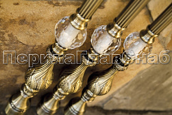 Латунные перила под золото в Самаре. Готовые проекты ПерилаГлавСнаб - фото 12 Латунные перила под золото в Самаре. Готовые проекты ПерилаГлавСнаб - фото 12