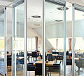 Стеклянные перегородки для зоны отдыха в офисе в Самаре. Готовые проекты ПерилаГлавСнаб - фото 1