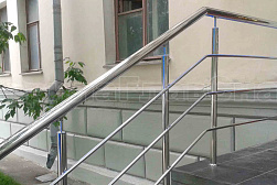 Поручни, перила и ограждения с подсветкой в Самаре. Готовые проекты ПерилаГлавСнаб - фото 4