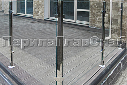 Перила и ограждения для террас в Самаре. Готовые проекты ПерилаГлавСнаб - фото 21