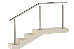 Дешевые перила и ограждения в Самаре. Готовые проекты ПерилаГлавСнаб - фото 7