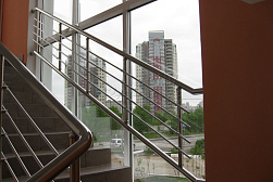 Ограждение на окна из нержавеющей стали в Самаре. Готовые проекты ПерилаГлавСнаб - фото 17