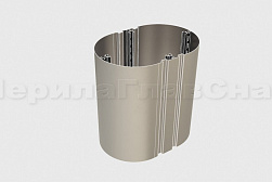 Облицовка колонн нержавеющей сталью в Самаре. Готовые проекты ПерилаГлавСнаб - фото 2