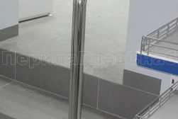 Ограждения и перила без ригелей из нержавеющей стали (без заполнения) в Самаре. Готовые проекты ПерилаГлавСнаб - фото 2 Ограждения и перила без ригелей из нержавеющей стали (без заполнения) в Самаре. Готовые проекты ПерилаГлавСнаб - фото 2