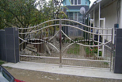 Нержавеющие калитки в Самаре. Готовые проекты ПерилаГлавСнаб - фото 11