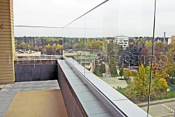 Стеклянные перила для балконов в Самаре. Готовые проекты ПерилаГлавСнаб - фото 30