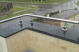 Ограждения и перила без ригелей из нержавеющей стали (без заполнения) в Самаре. Готовые проекты ПерилаГлавСнаб - фото 7 Ограждения и перила без ригелей из нержавеющей стали (без заполнения) в Самаре. Готовые проекты ПерилаГлавСнаб - фото 7