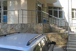 Перила и ограждения из нержавеющей стали с двумя ригелями в Самаре. Готовые проекты ПерилаГлавСнаб - фото 5