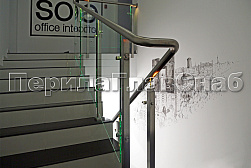 Поручни, перила и ограждения с подсветкой в Самаре. Готовые проекты ПерилаГлавСнаб - фото 8