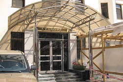 Козырьки и навесы на металлокаркасе в Самаре. Готовые проекты ПерилаГлавСнаб - фото 29