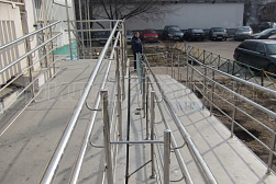 Поручни для инвалидов из нержавеющей стали в Самаре. Готовые проекты ПерилаГлавСнаб - фото 5