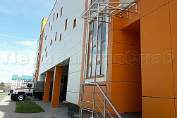 Козырьки и навесы на металлокаркасе в Самаре. Готовые проекты ПерилаГлавСнаб - фото 12