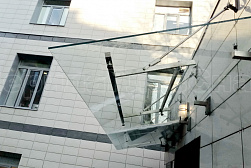 Козырьки и навесы на металлокаркасе в Самаре. Готовые проекты ПерилаГлавСнаб - фото 9